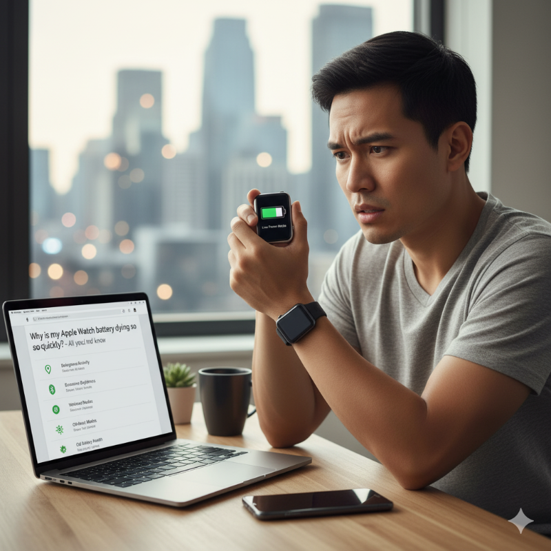 Why is my Apple Watch battery dying so quickly? - All you need to know