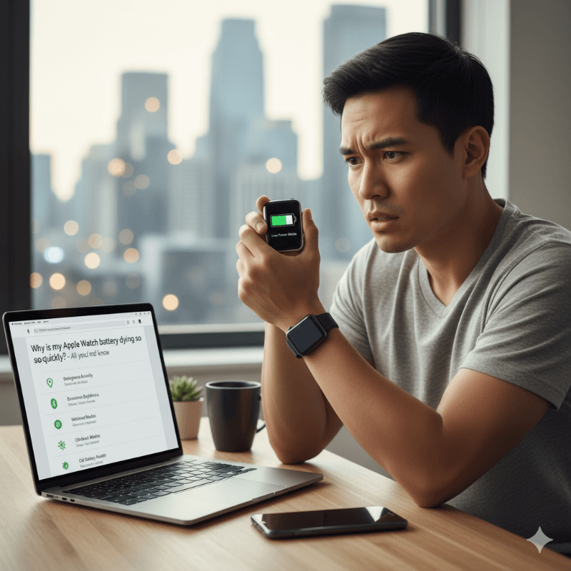 Why is my Apple Watch battery dying so quickly? - All you need to know